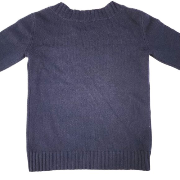 Vince Wool & Cashmere Sweater Dark Blue Size S - Picture 2 of 5